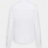 Chemisier Anna Field Basic With Pocket Button down Blanche Femme | PCI-1921343